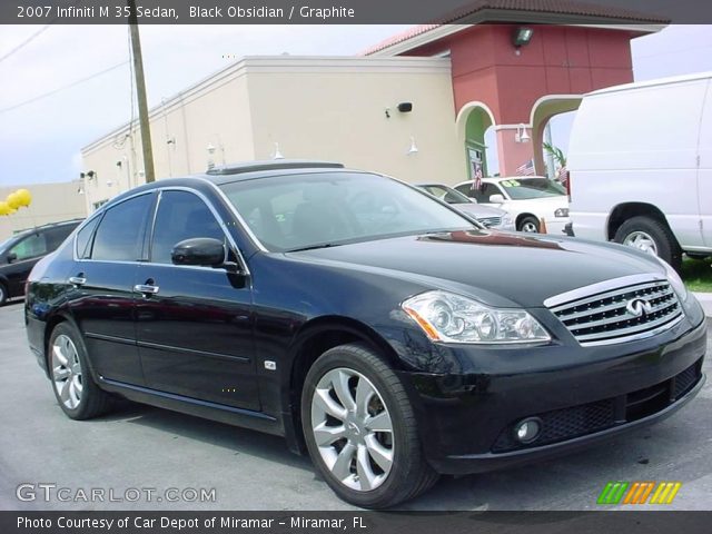 2007 Infiniti M 35 Sedan in Black Obsidian