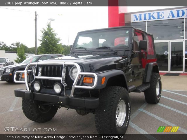 2001 Jeep Wrangler Sport 4x4 in Black