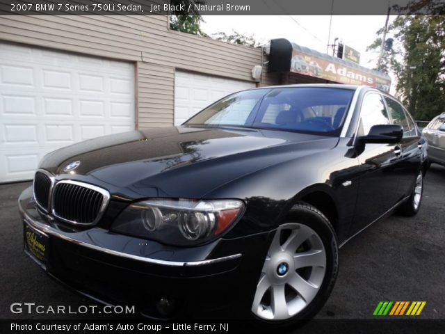 2007 BMW 7 Series 750Li Sedan in Jet Black