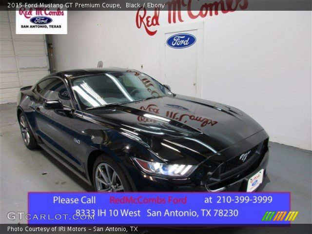 2015 Ford Mustang GT Premium Coupe in Black