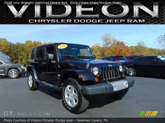 2008 Jeep Wrangler Unlimited Sahara 4x4 in Black