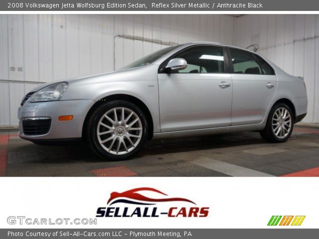 2008 Volkswagen Jetta Wolfsburg Edition Sedan in Reflex Silver Metallic