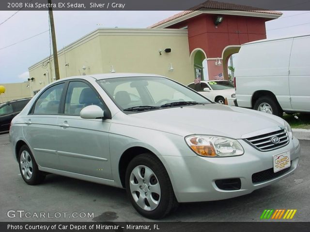 2008 Kia Spectra EX Sedan in Silver