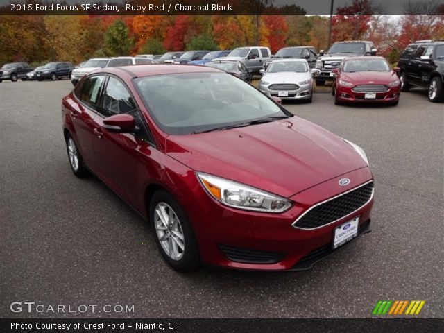 2016 Ford Focus SE Sedan in Ruby Red