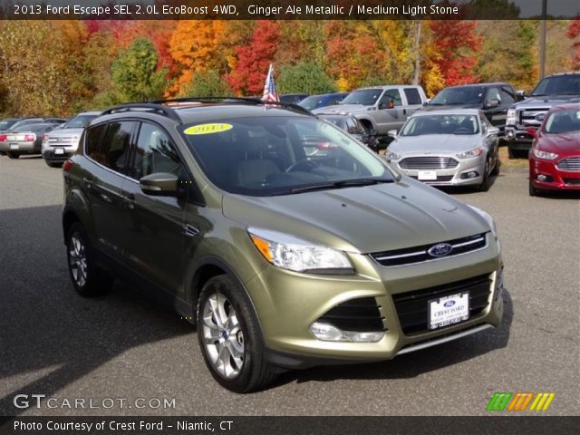 2013 Ford Escape SEL 2.0L EcoBoost 4WD in Ginger Ale Metallic
