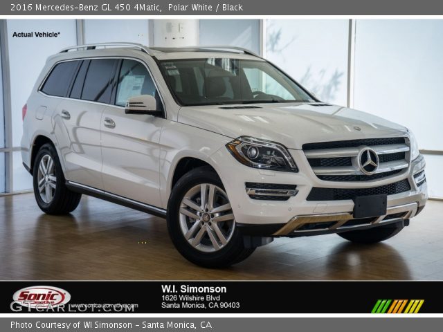 2016 Mercedes-Benz GL 450 4Matic in Polar White