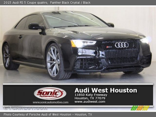 2015 Audi RS 5 Coupe quattro in Panther Black Crystal