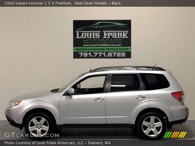 2009 Subaru Forester 2.5 X Premium in Steel Silver Metallic