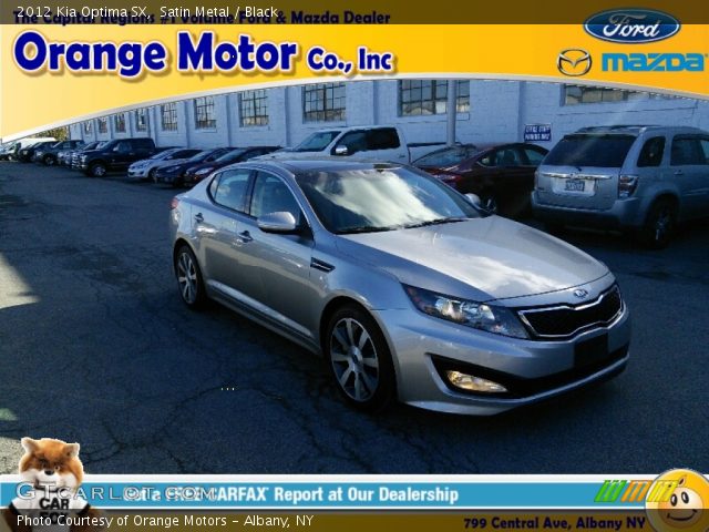 2012 Kia Optima SX in Satin Metal