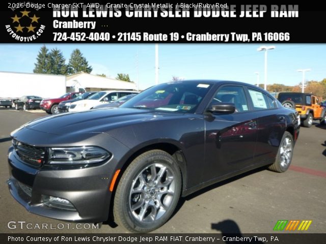 2016 Dodge Charger SXT AWD in Granite Crystal Metallic