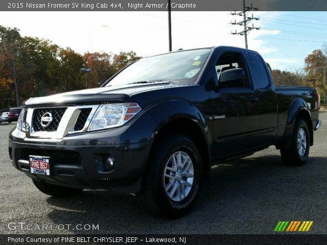 2015 Nissan Frontier SV King Cab 4x4 in Night Armor