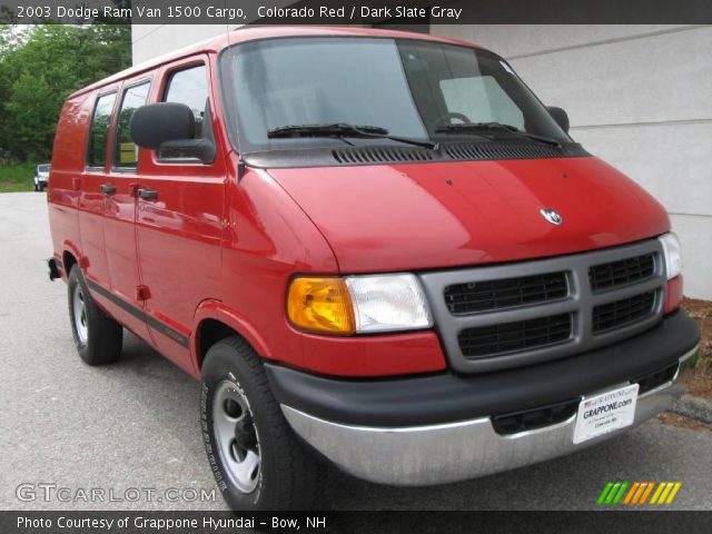 2003 Dodge Ram Van 1500 Cargo in Colorado Red