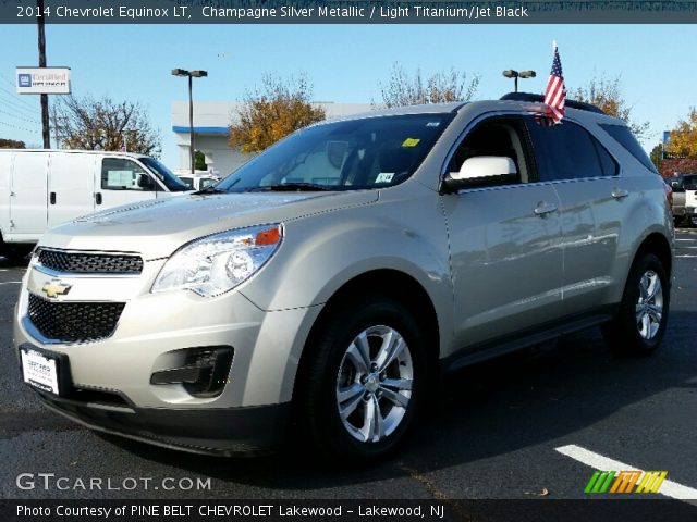 2014 Chevrolet Equinox LT in Champagne Silver Metallic
