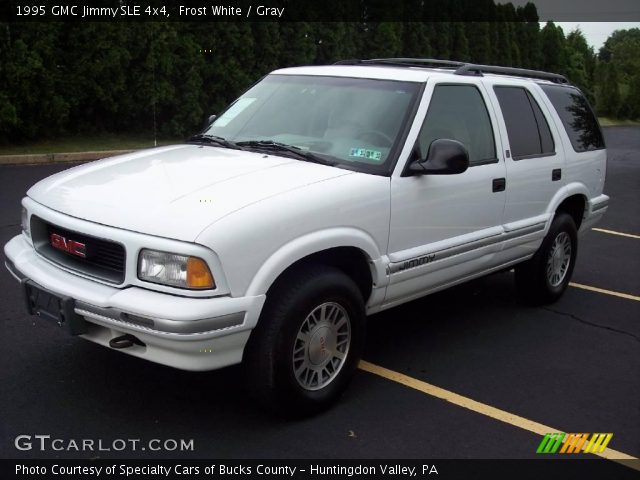 1995 GMC Jimmy SLE 4x4 in Frost White