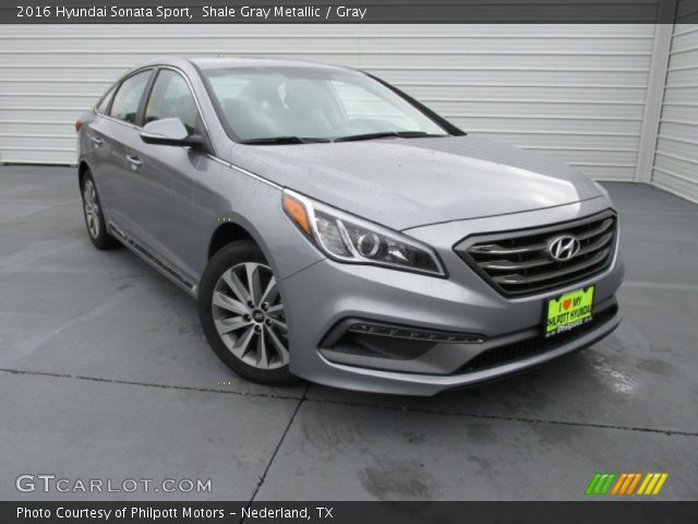 2016 Hyundai Sonata Sport in Shale Gray Metallic