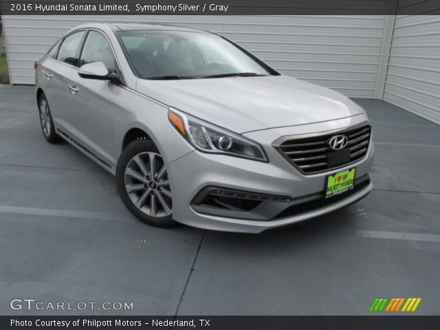 2016 Hyundai Sonata Limited in Symphony Silver
