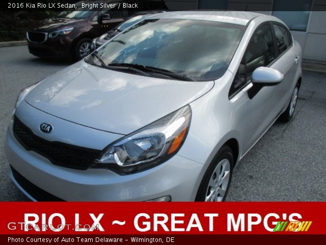 2016 Kia Rio LX Sedan in Bright Silver