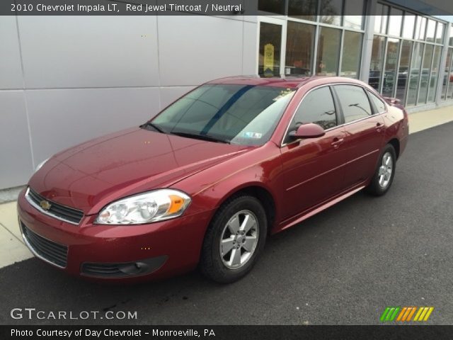 2010 Chevrolet Impala LT in Red Jewel Tintcoat