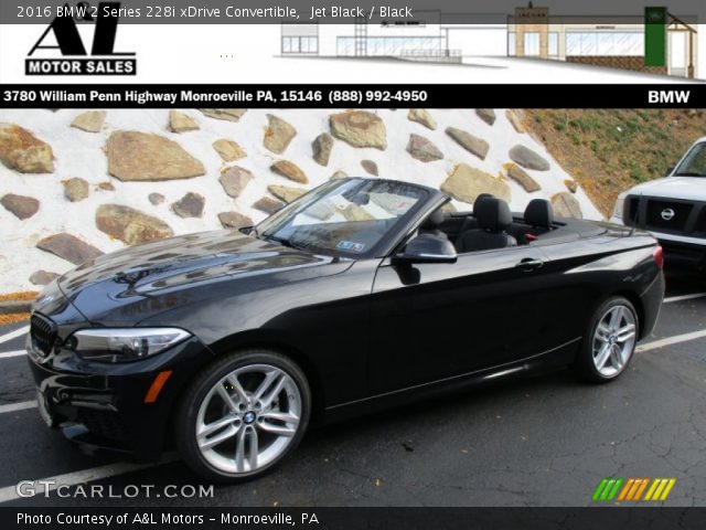 2016 BMW 2 Series 228i xDrive Convertible in Jet Black