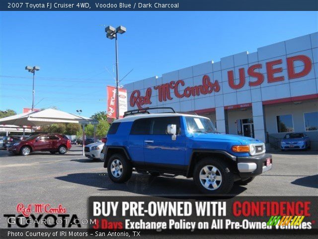 2007 Toyota FJ Cruiser 4WD in Voodoo Blue