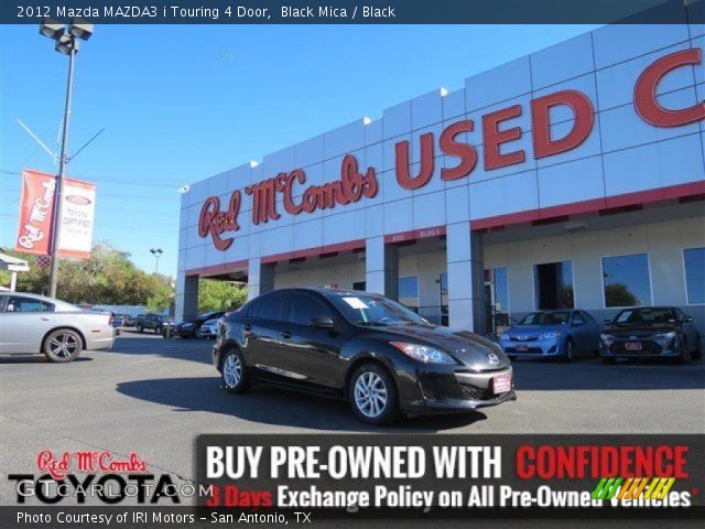 2012 Mazda MAZDA3 i Touring 4 Door in Black Mica