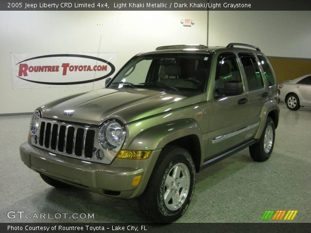 2005 Jeep Liberty CRD Limited 4x4 in Light Khaki Metallic