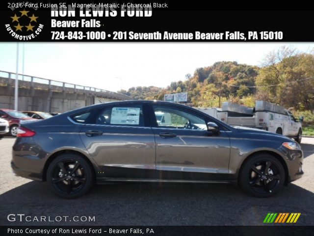 2016 Ford Fusion SE in Magnetic Metallic