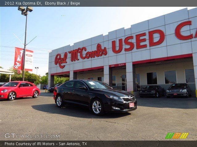 2012 Kia Optima EX in Ebony Black