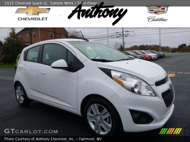2015 Chevrolet Spark LS in Summit White