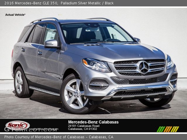 2016 Mercedes-Benz GLE 350 in Palladium Silver Metallic