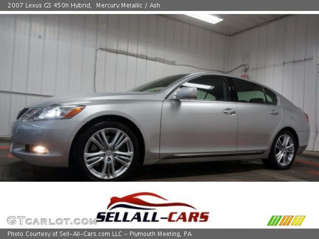2007 Lexus GS 450h Hybrid in Mercury Metallic
