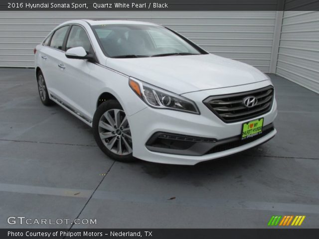 2016 Hyundai Sonata Sport in Quartz White Pearl