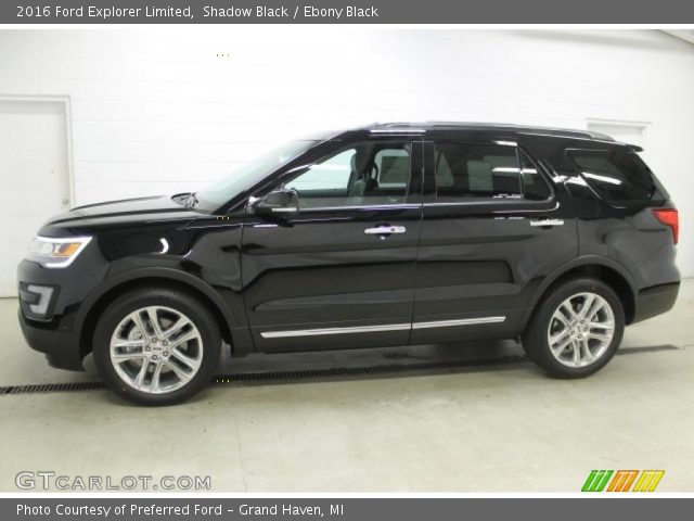 2016 Ford Explorer Limited in Shadow Black