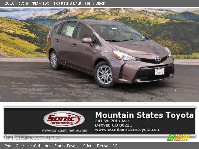 2016 Toyota Prius v Two in Toasted Walnut Pearl