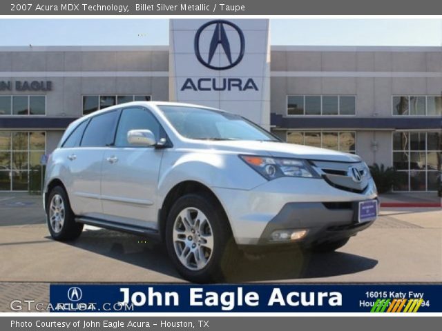 2007 Acura MDX Technology in Billet Silver Metallic
