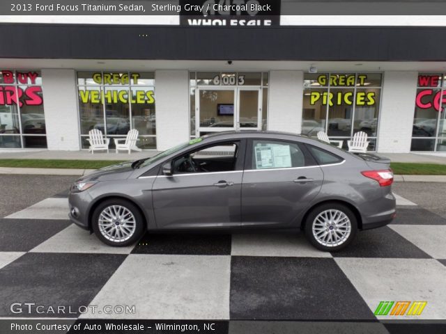 2013 Ford Focus Titanium Sedan in Sterling Gray