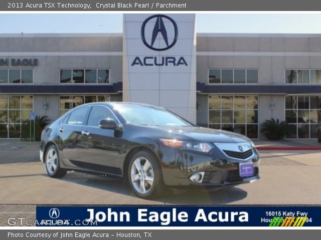 2013 Acura TSX Technology in Crystal Black Pearl