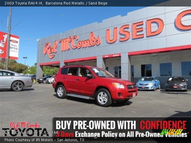 2009 Toyota RAV4 I4 in Barcelona Red Metallic