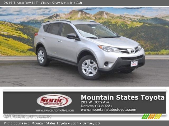 2015 Toyota RAV4 LE in Classic Silver Metallic