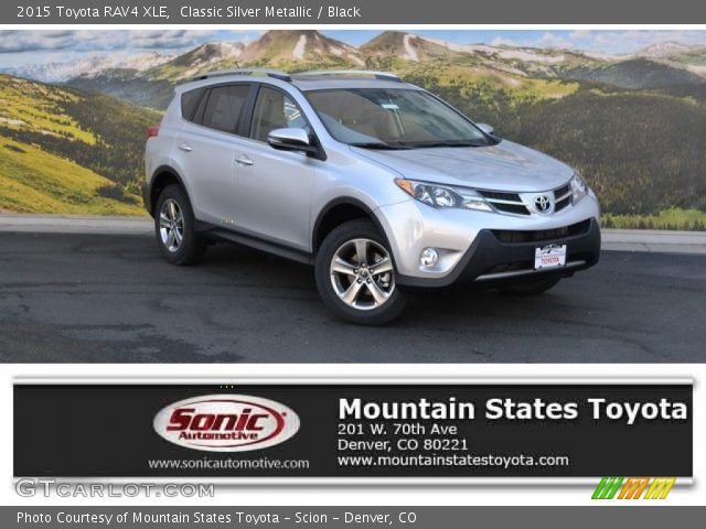 2015 Toyota RAV4 XLE in Classic Silver Metallic