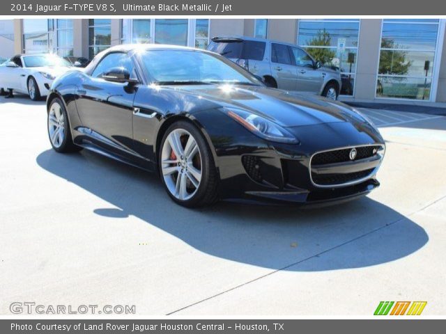 2014 Jaguar F-TYPE V8 S in Ultimate Black Metallic