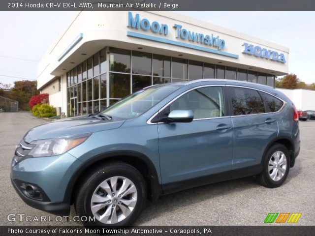 2014 Honda CR-V EX-L AWD in Mountain Air Metallic