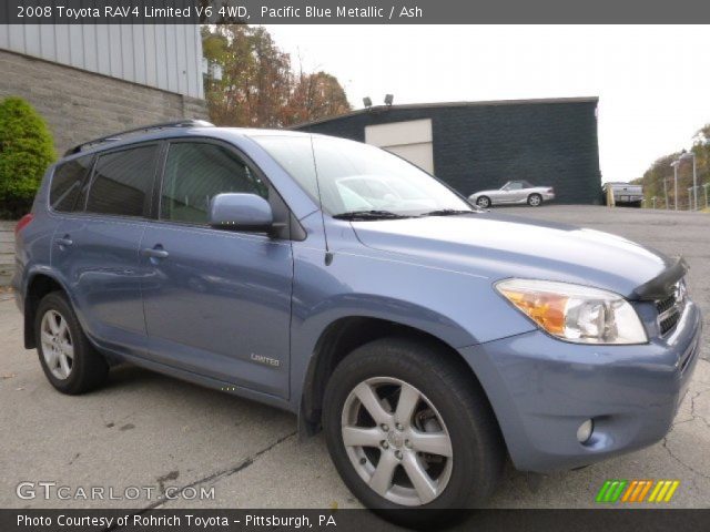 2008 Toyota RAV4 Limited V6 4WD in Pacific Blue Metallic