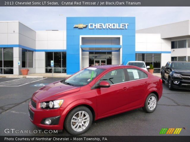 2013 Chevrolet Sonic LT Sedan in Crystal Red Tintcoat