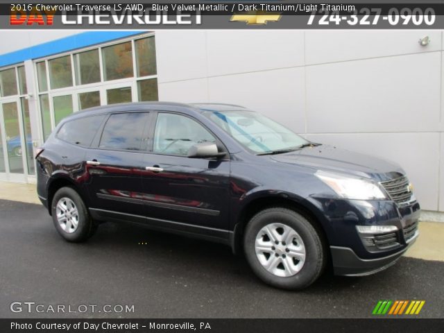 2016 Chevrolet Traverse LS AWD in Blue Velvet Metallic