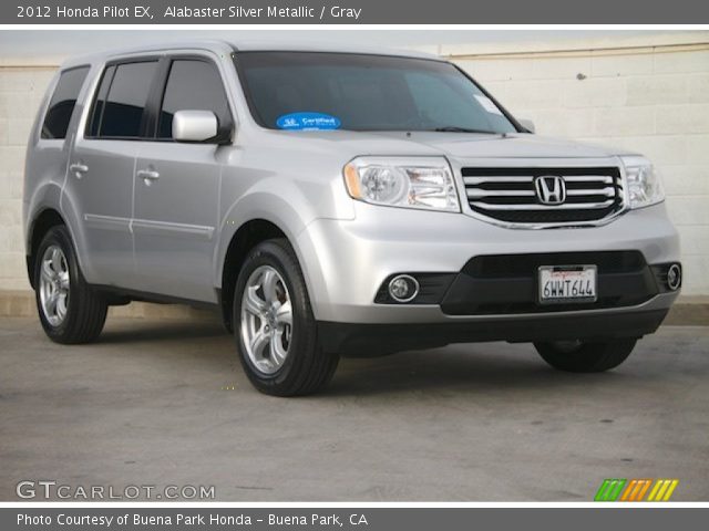 2012 Honda Pilot EX in Alabaster Silver Metallic