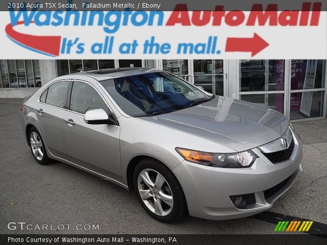 2010 Acura TSX Sedan in Palladium Metallic