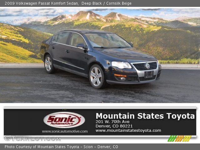 2009 Volkswagen Passat Komfort Sedan in Deep Black