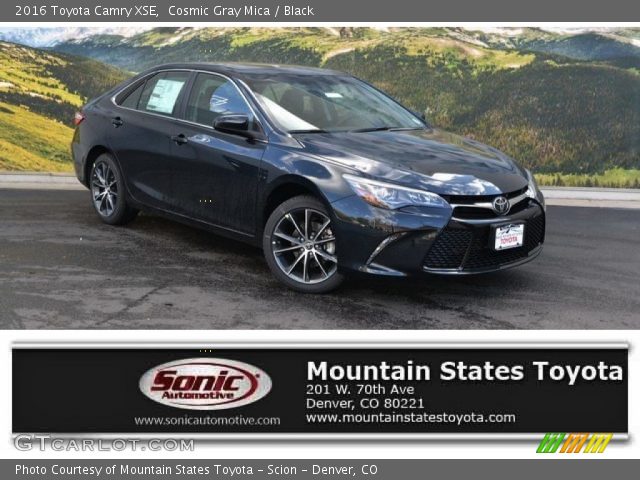 2016 Toyota Camry XSE in Cosmic Gray Mica