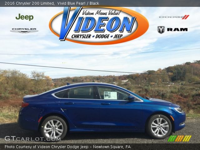 2016 Chrysler 200 Limited in Vivid Blue Pearl